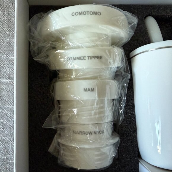 EUC Baby's Brew Portable Bottle Warmer with 4 Adapters - Picture 5 of 10